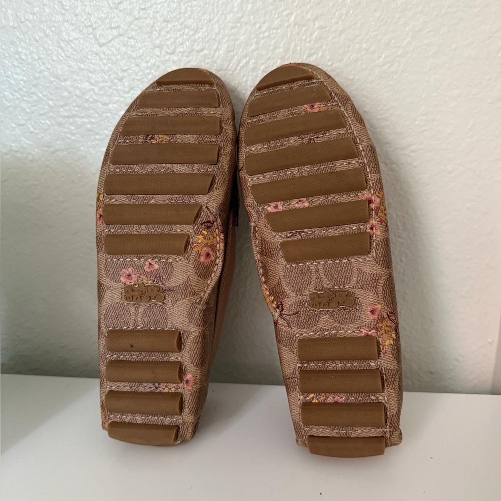 Coach Pink and Brown Loafers - Picture 6 of 8